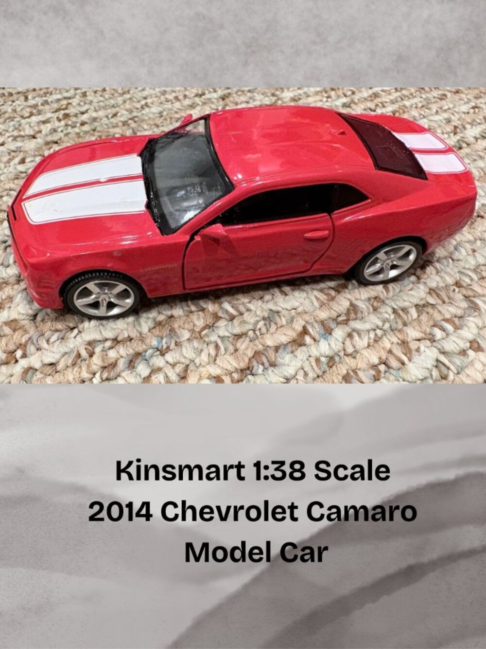 Kinsmart 1:38 scale 2014 Chevrolet Camaro diecast model car